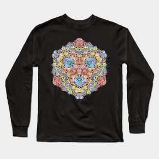 XXXL Rosette Long Sleeve T-Shirt